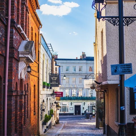 Lose yourself down the cobbled streets of Windsor