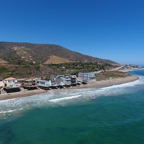 Make the most of your Malibu beachfront location