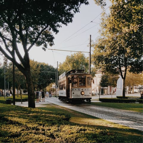 Stay along Rua de Cedofeita in a charming area of Porto