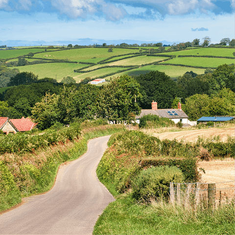 Explore the countryside on your doorstep – your home is in the South Devon Area of Outstanding Natural Beauty 