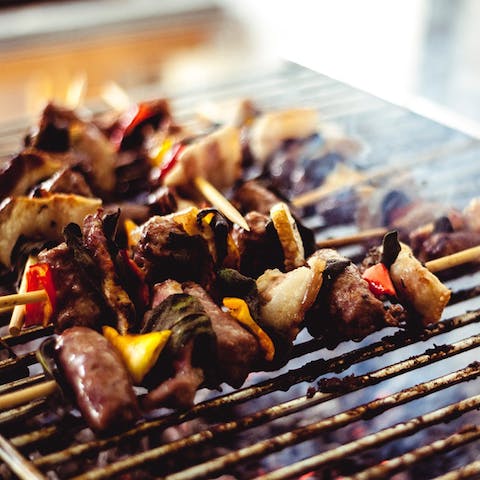 Enjoy summer barbecues with friends and family
