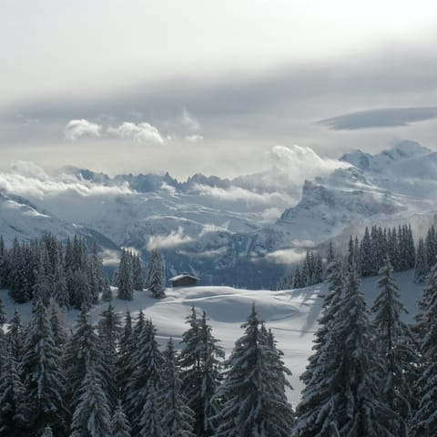 Explore the slopes and hiking trails of Les Gets in the French Alps