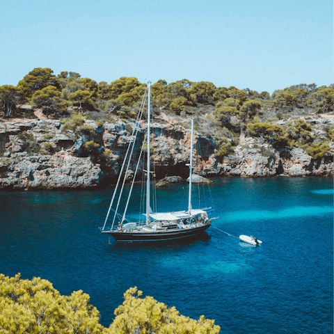 Relax into island life on the east coast of Mallorca