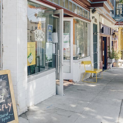 Wander around your local streets – Noe Valley is awash with cafés and boutiques