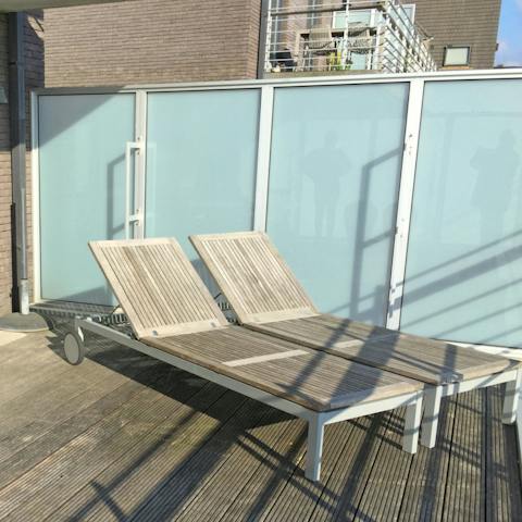 Relax on your private balcony space