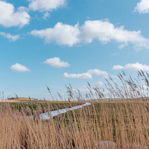 Be surrounded by acres of the beautiful Norfolk countryside