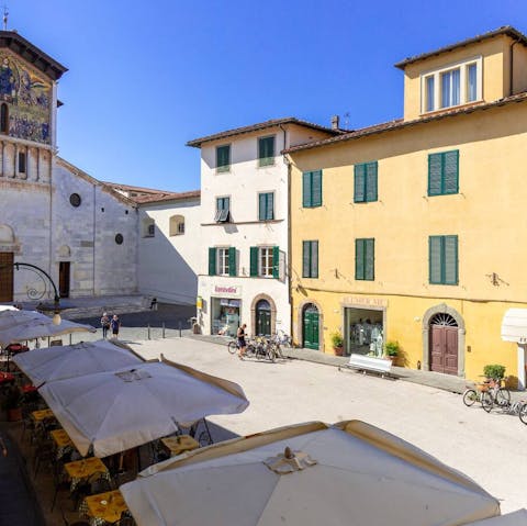 Guests loved this home's location in the heart of Lucca, near shops, restaurants and attractions.