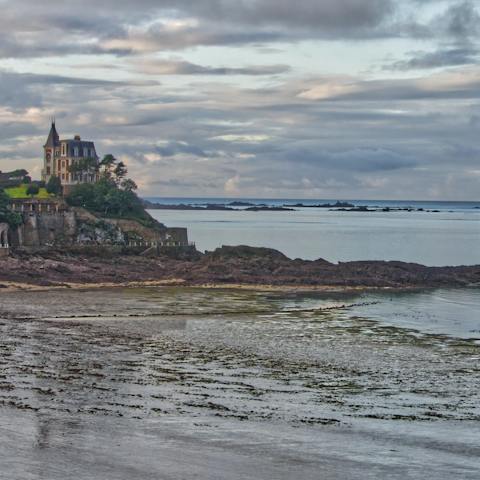 Go for a scenic stroll along Plage de l'Écluse, a short walk from home