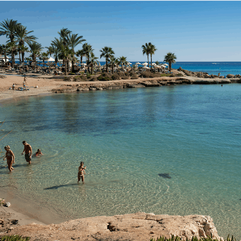 Relax with your loved ones on Cyprus' sun-drenched coast