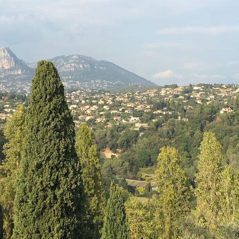 Discover the medieval city of Vence, just a short drive away 