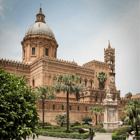 Discover the history of Palermo Cathedral, situated within walking distance of your building