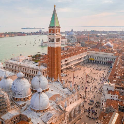 Stay in the heart of Venice, near St Mark's Square