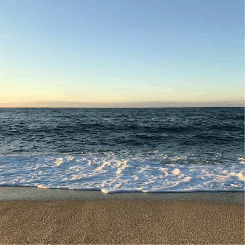 Visit the golden Comporta beach, around a ten-minute drive away