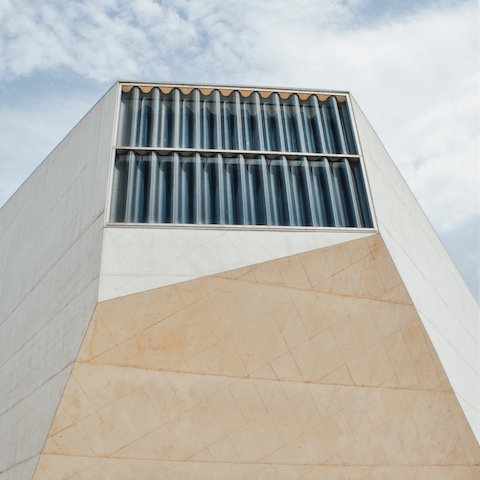 Visit one of Porto's leading venues, the Casa da Música, five minutes away