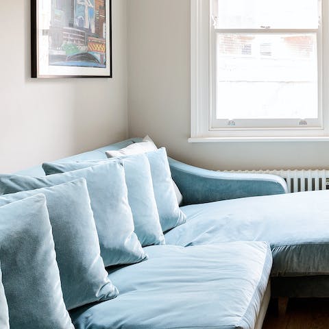 The super-comfy corner sofa