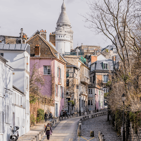 Visit the district of Montmartre – one of the most beautiful in Paris