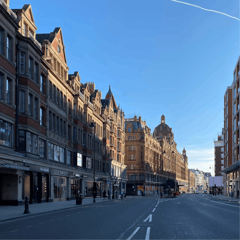 Browse the shops on the King’s Road – just a short walk from Cadogan Square