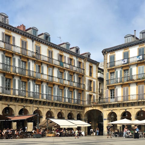 Visit San Sebastián's Victoria Eugenia Theatre, just steps from this home