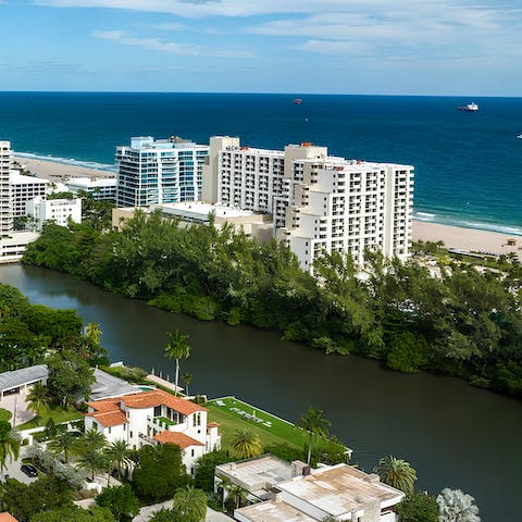 Discover Fort Lauderdale from your location in Harbour Beach