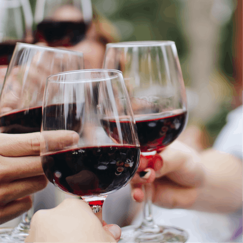 Tingle your taste buds at a wine tasting