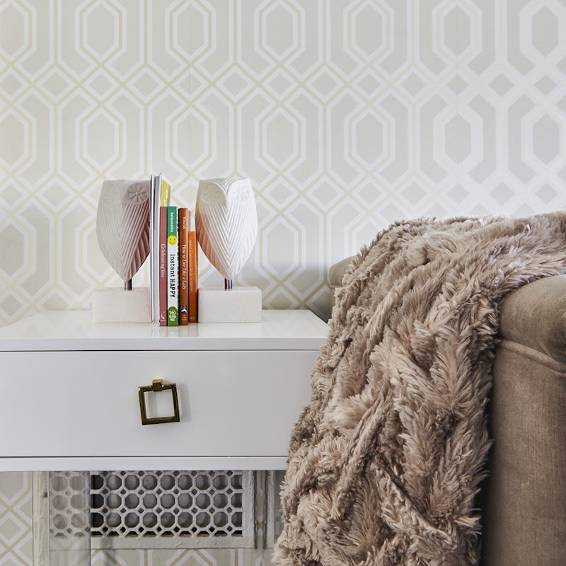 The accent wall paper