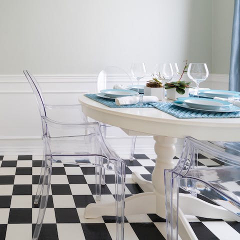The Perspex Dining Chairs 