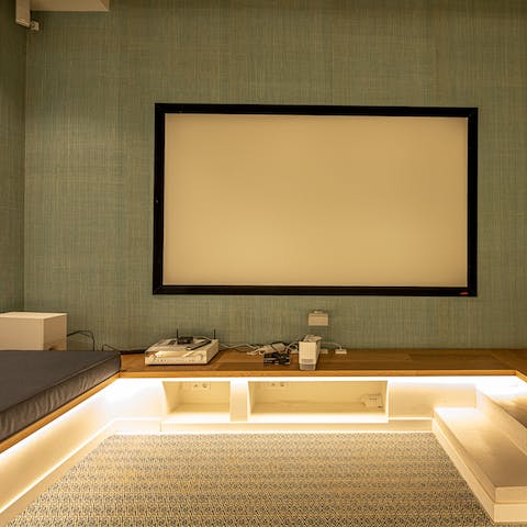 Watch some Spanish films in the home cinema