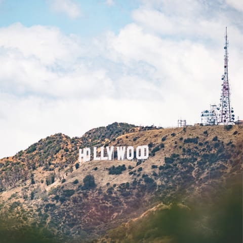 Make yourself at home in the iconic setting of the Hollywood Hills