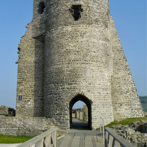 Take a day trip to Aberystwyth and check out the castle – it's thirty-six minutes away by car