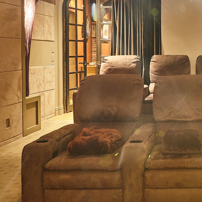 Get the full cinema experience in the home theatre