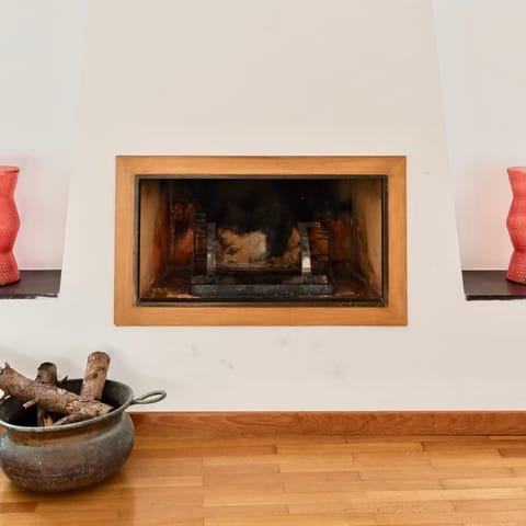 The modern fireplace