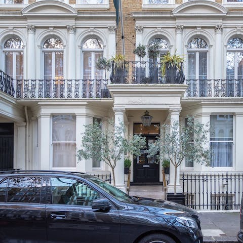 Stay on one of London's most exclusive streets in Knightsbridge
