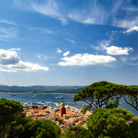 Mosey into St Tropez for its charming La Ponche quarter