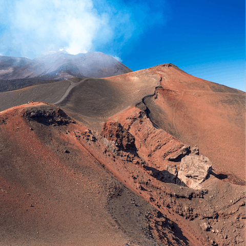 Hike to the summit of Mount Etna