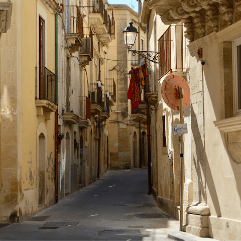 Explore the port city of Catania, just a forty–one–minute drive away