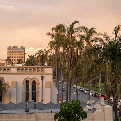 Feel the inimitable San Diego character by staying in the heart of the city