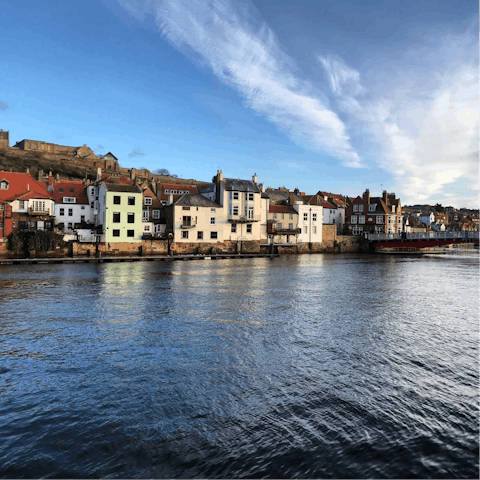 See the charming sights of Whitby, on the North York Moors