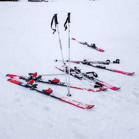 A half-hour drive to the slopes at Catamount