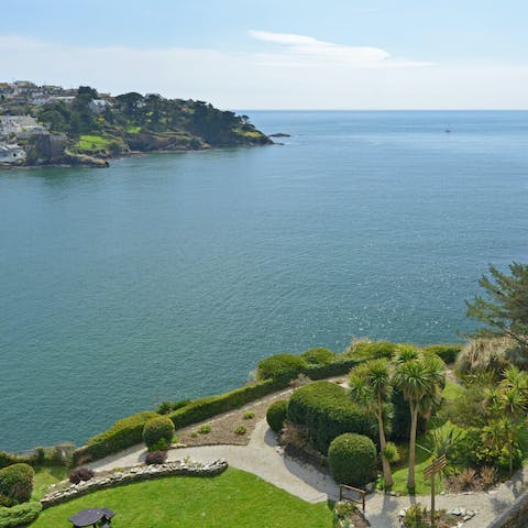 Enjoy the luscious coastline and endless sea views on your doorstep