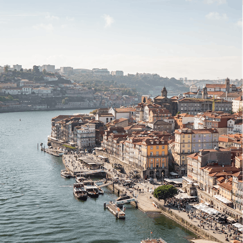 Explore the historic city of Porto – downtown is only a short drive away