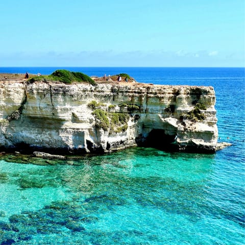 Explore the stunning coastline of Puglia 