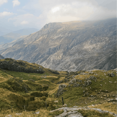 Explore the arresting Snowdonia National Park, right on your doorstep