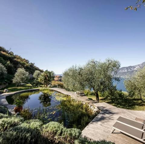 Discover a peaceful retreat on the edge of Lake Garda