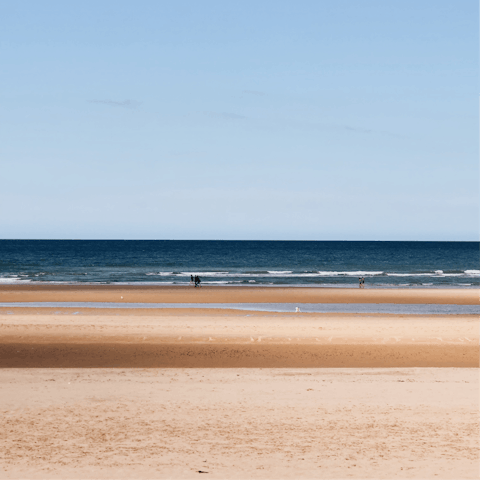Take a trip to the coast in Audouville-la-Hubert, with the beach just 5km from your home