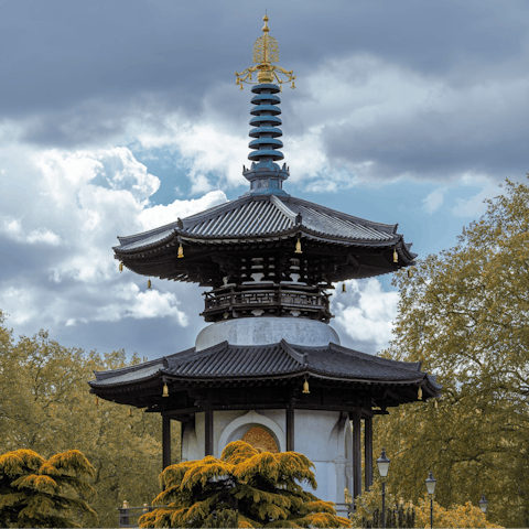 Stroll down to Battersea Park, one of London's biggest and best green spaces
