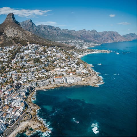 Explore Cape Town, including the nearby Sea Point Promenade