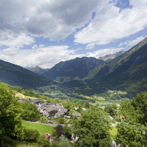 Explore Switzerland's dramatic alpine valleys