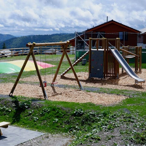 Let the kids enjoy the shared playground