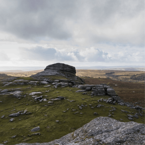 Pull on your hiking boots and take to the trails at Dartmoor National Park