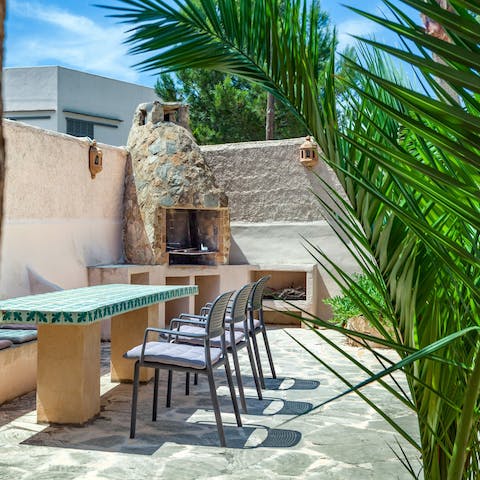 Gather together for a celebratory alfresco barbecue